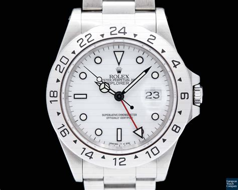 rolex 16570 polar dial|Rolex explorer ii 16570 price.